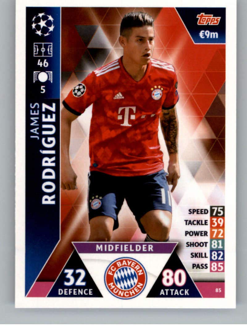 Amazon.com: 2018-19 Topps UEFA Champions League Match Attax #85